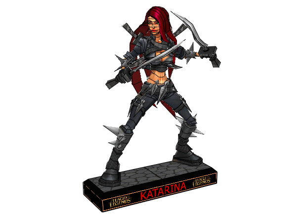 lol katarina statue