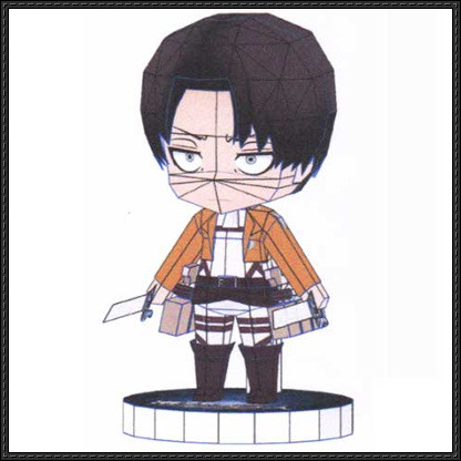 Anime - Chibi - Others Levi Rivaille (chibi) | Paperzone VN