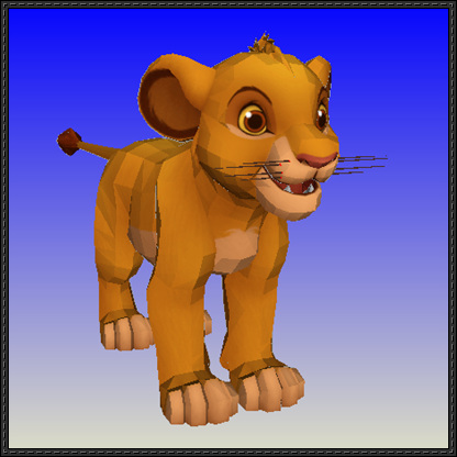 Cartoon - Walt Disney [Lion King] Simba kid | Paperzone VN