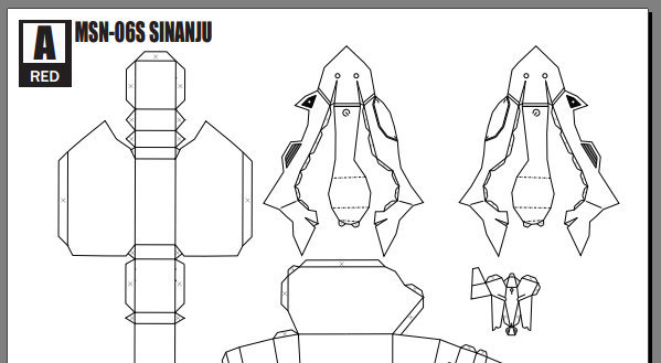 Tutorial Hướng dẫn in template mô hình giấy Gundam và Low ...