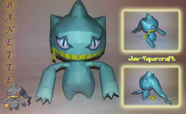 Pokemon Papercraft ~ Mega Banette ~ 