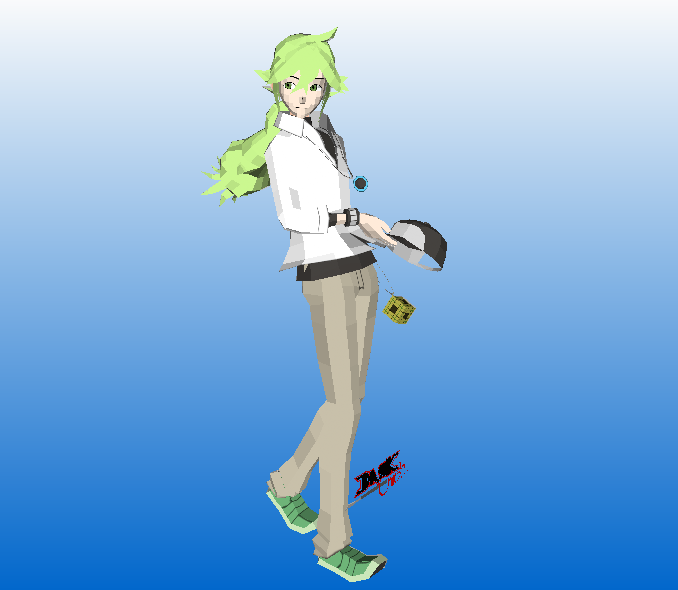 Pokemon Characters Trainer Leaf Alola (Green)
