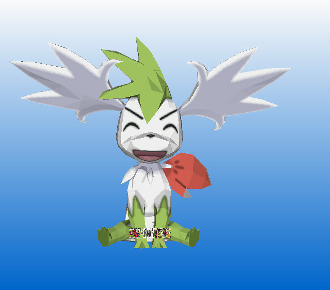 Pokemon Shaymin 3D model 3D printable