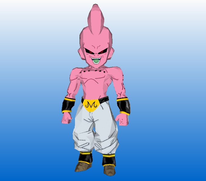 Dragon Ball FighterZ - Majin Boo x Goku 