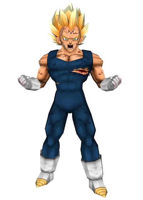 vegeta ssj2 majin