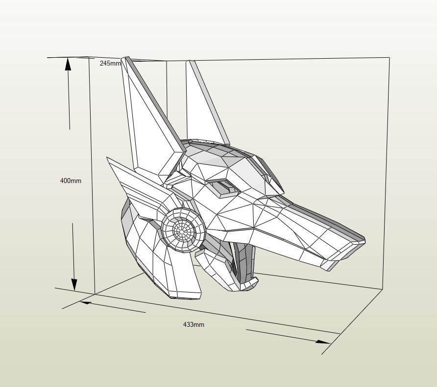 Head Wearable Pharah's Anubis Helmet | Paperzone VN