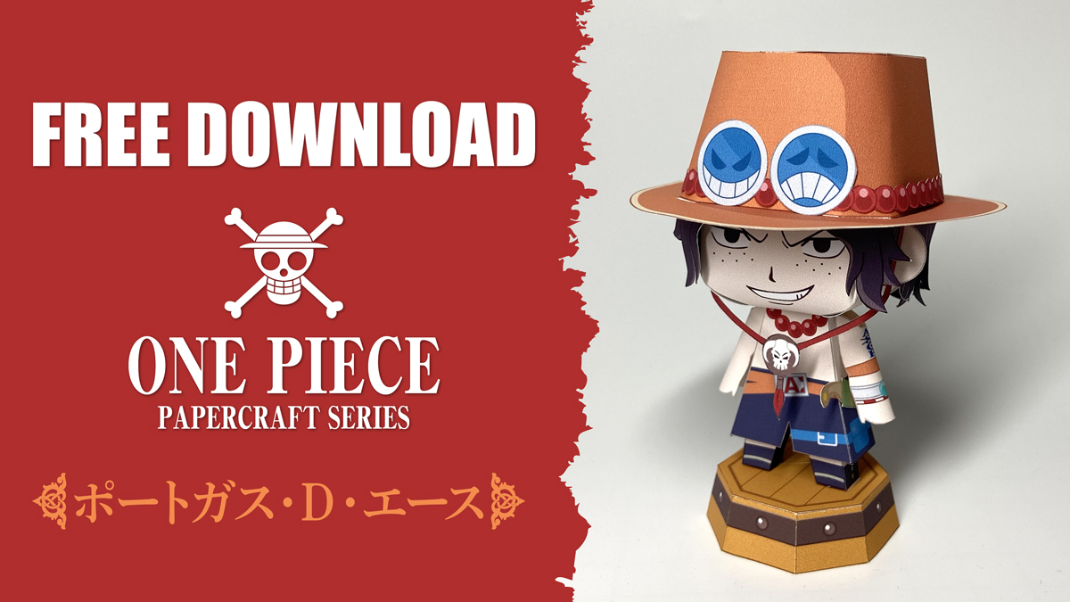 One Piece Paper Toys One Piece Ace Paperzone Vn
