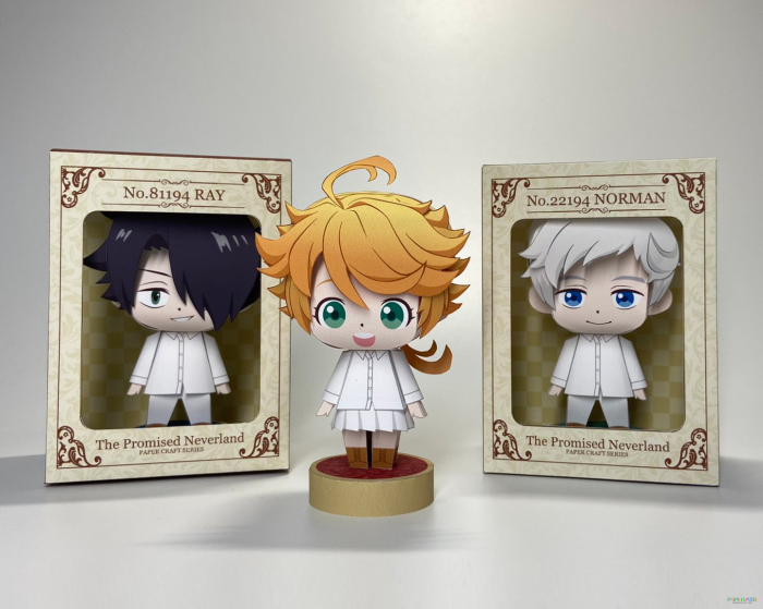 Anime - Paper Toys The Promised Neverland | Paperzone VN