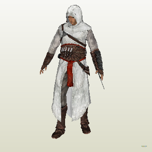 Altair model comparison WIP image - Assassin's Creed: Bloodlines