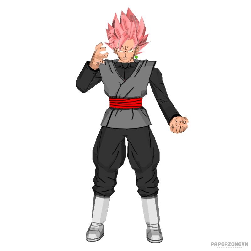 Black Goku SSJ Rose, Black Goku DBS, png