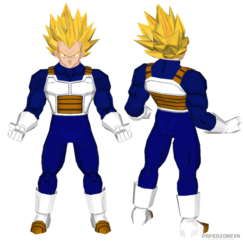 Vegeta SSJ, Characters