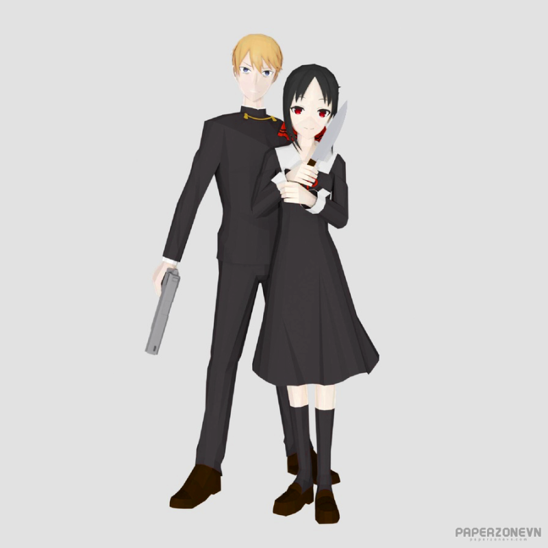 Kaguya & Shirogane - Kaguya Sama Art Board Print by Jen0v