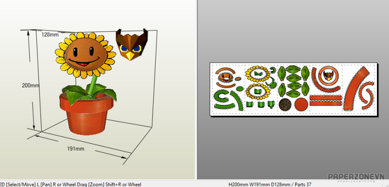 Game [Plants vs zombies] Sunflower Ver. 2