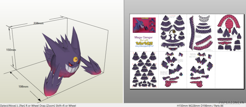 Pokémon - (094) Mega Gengar