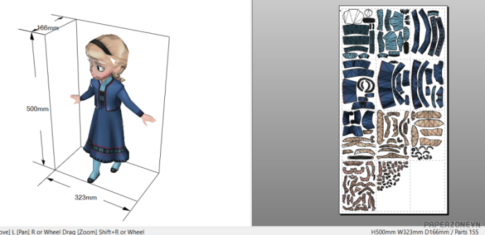 2022-05-21-17_18_28-Child-Elsa-with-lines---Pepakura-Designer-44ea8d7228b8e2cfa.png