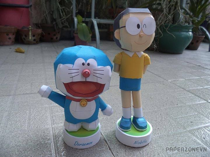 Doraemon, Nobita, Woody & Buzz Lightyear | Paperzone VN