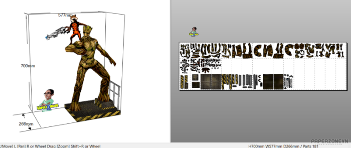 2022-06-06-22_14_52-Diorama-groot-and-rocket---Pepakura-Designer-466cdd5f952104a41.png