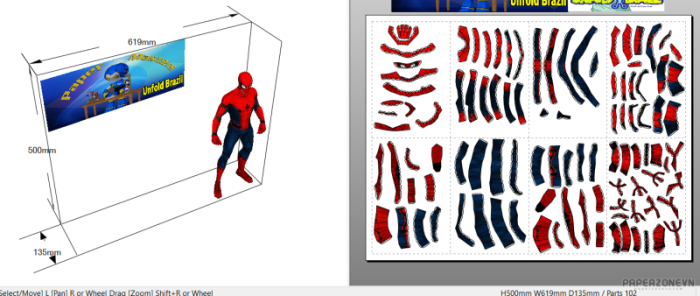 2022-06-07-07_42_10-Spider-man-Stark-suit---Pepakura-Designer-4ed80d94db73e9038.png