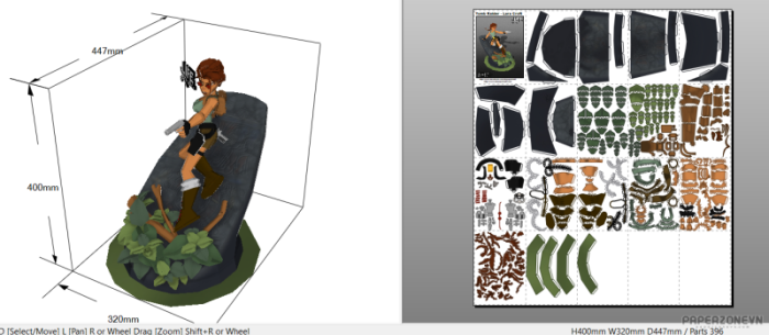 2022-06-08-21_18_17-Tomb-Raider---Lara-Croft-Lineless---Pepakura-Designer-493b11d37108177a3.png