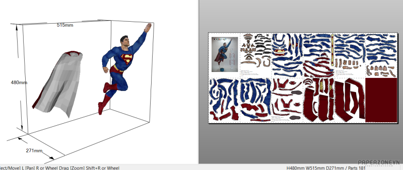 2022-06-09-08_40_47-Superman-Papercraft---NoLineas---Pepakura-Designer-40ff485a6b920e467.png