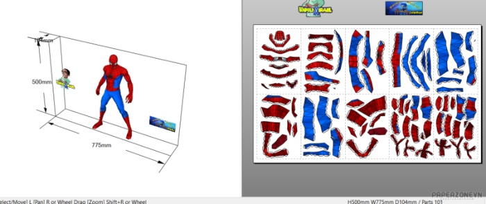 2022-06-10-21_01_14-PaperzoneVN.com-spider-man---Pepakura-Designer-4d5aef16bd9afb2fb.png