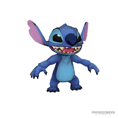 Cartoon - Walt Disney [Lilo & Stitch] Stitch Ver. 4 | Paperzone VN