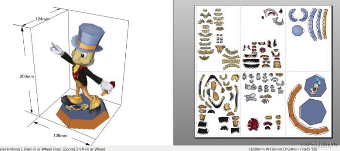 2022-07-08-19_08_19-Pinocchio-Jiminy-Cricket---Pepakura-Designer-461b8a5b3e00fc4b0.png
