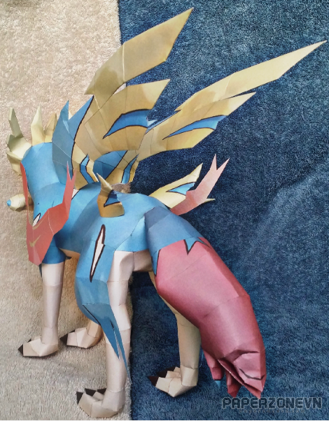 Download and Build Dialga and Palkia Papercraft Models