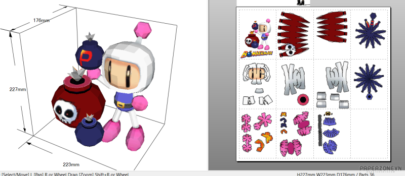 2022-07-10-13_35_34-Bomberman-Lineless---Pepakura-Designer-4ad82d9ddb4fabcb7.png