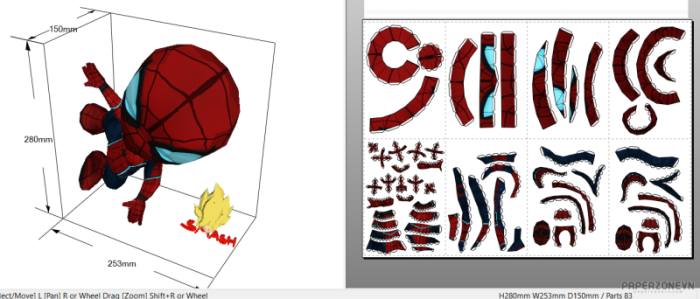 2022-07-14-16_22_04-Spiderman-chibi-lines---Pepakura-Designer-4e7267a3f0ded3621.png