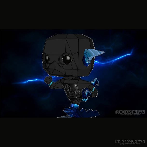 DC Universe - Paper Toys Funko Pop! DC Heroes - Zoom Flash