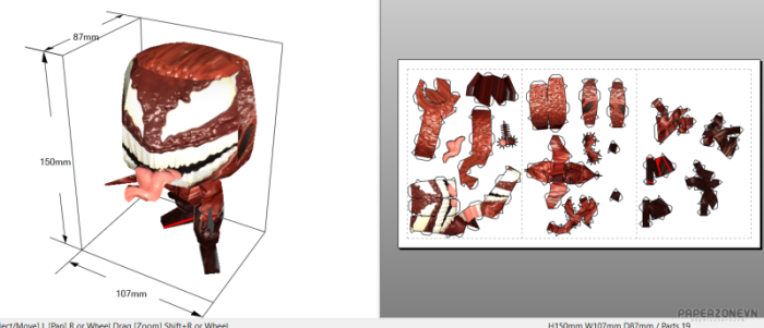 2022-07-16-18_56_27-PaperzoneVN.com-CARNAGE---Pepakura-Designer-458fbe6cbffd6c2b0.png