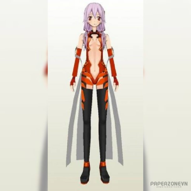 Yuzuriha Inori - Guilty Crown 3D model