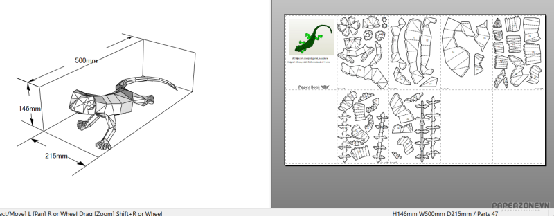 2022-08-27-21_52_19-Lizard_Polygonal_Sculpture---Pepakura-Designer-4fc98f2706d7ad39c.png
