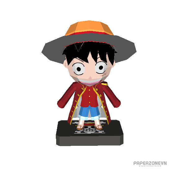 Anime - Chibi - One Piece Monkey D.Luffy chibi | Paperzone VN