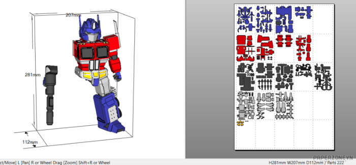 2022-09-11-19_03_43-SD-optimus-prime---Pepakura-Designer-4a739bf02d1b68c3a.png