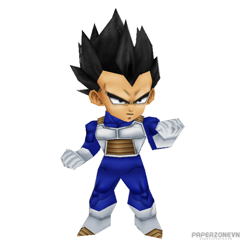 Dragon Ball Chibi Vegeta SSJ1 Ver. 2