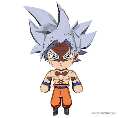 Dragon Ball Avatar [Dragon Ball FighterZ] Son Goku Ultra Instinct Chibi |  Paperzone VN