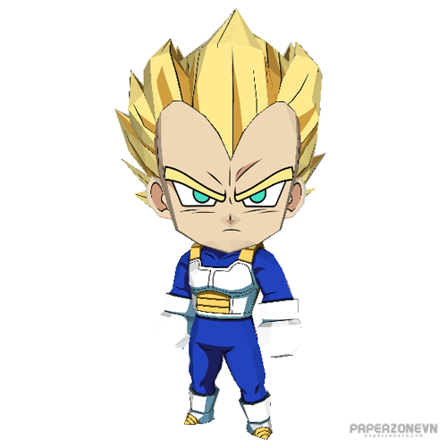 Dragon Ball Avatar [Dragon Ball FighterZ] Gogeta Blue Chibi