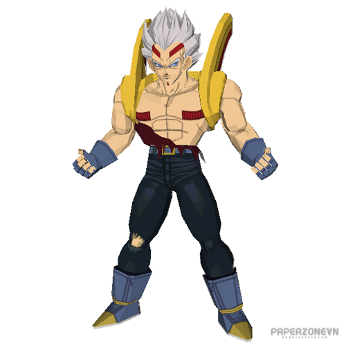 Dragonball GT - Baby Vegeta 2nd. Form Minecraft Skin