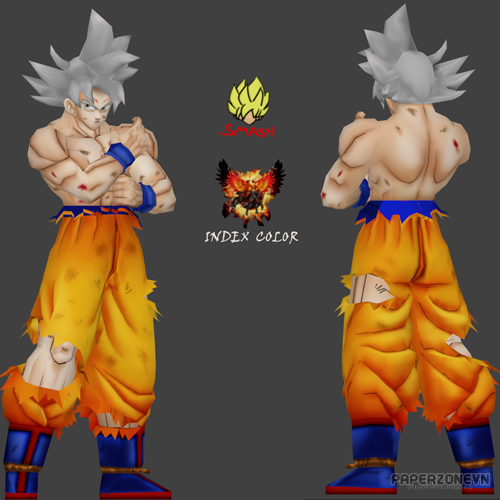 Dragon Ball Figures Son Goku Ultra Instinct Ver. 3 | Paperzone VN