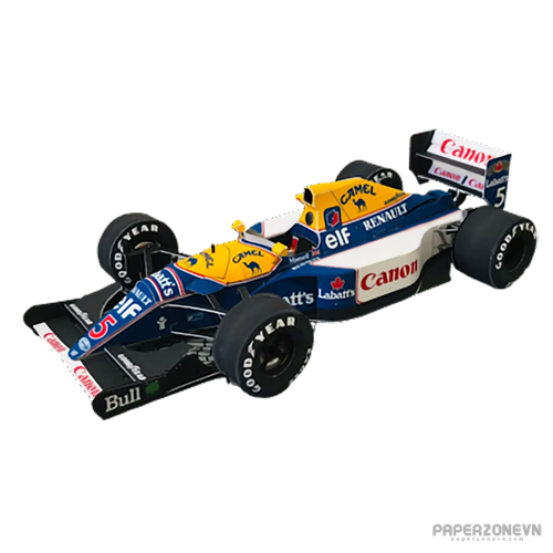 Sport Car Williams FW14B | Paperzone VN