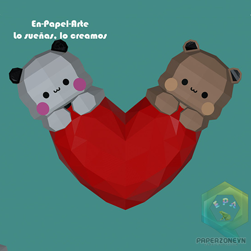 Plants - Low Poly Avocado Family | Paperzone VN