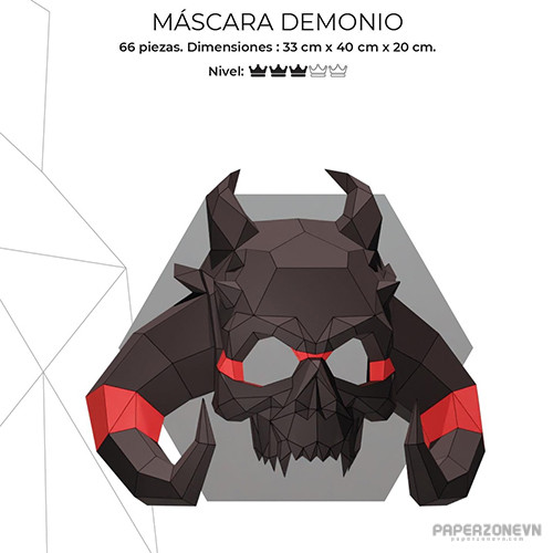 Demon Mask (Mascara Demonio)