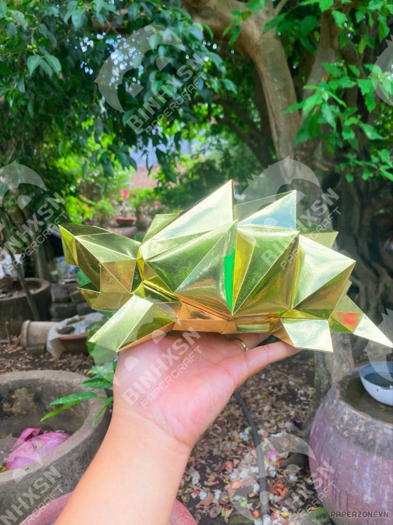 Golden Softshell Turtle – A Fusion of Art & Feng Shui Symbolism